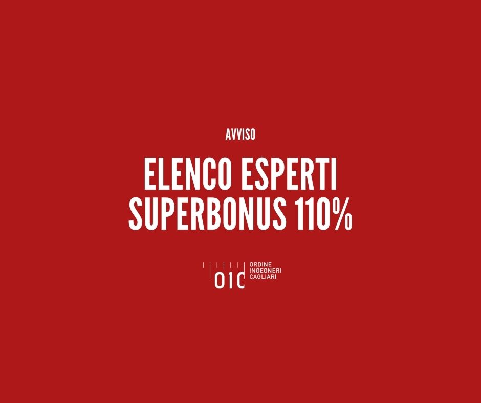 Short list di esperti per progetti sul SUPERBONUS 110%