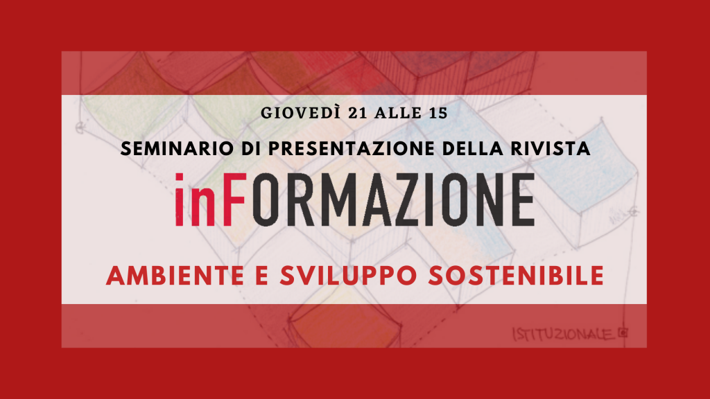 Ambiente e sviluppo sostenibile: OIC presenta il secondo numero di InFormazione