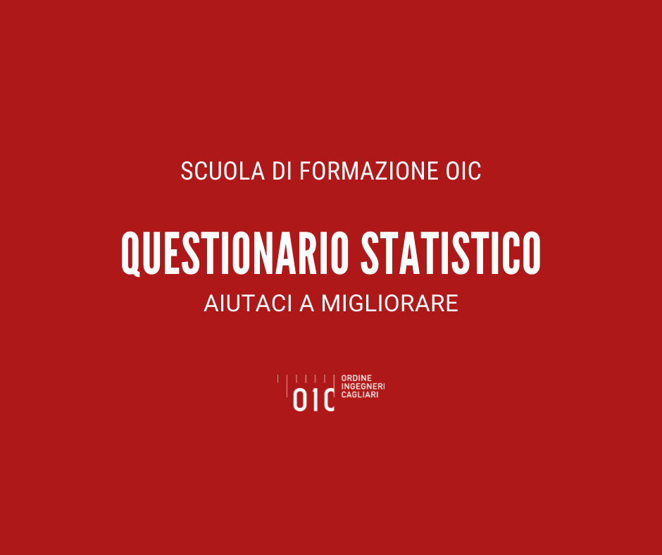 Scuola di Formazione – online il questionario statistico per migliorare alcuni servizi