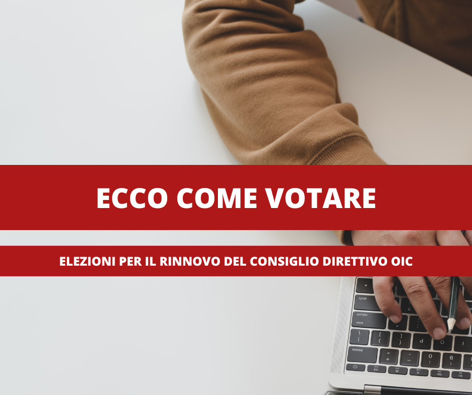 Elezioni per il rinnovo del Consiglio Direttivo – Ecco come votare