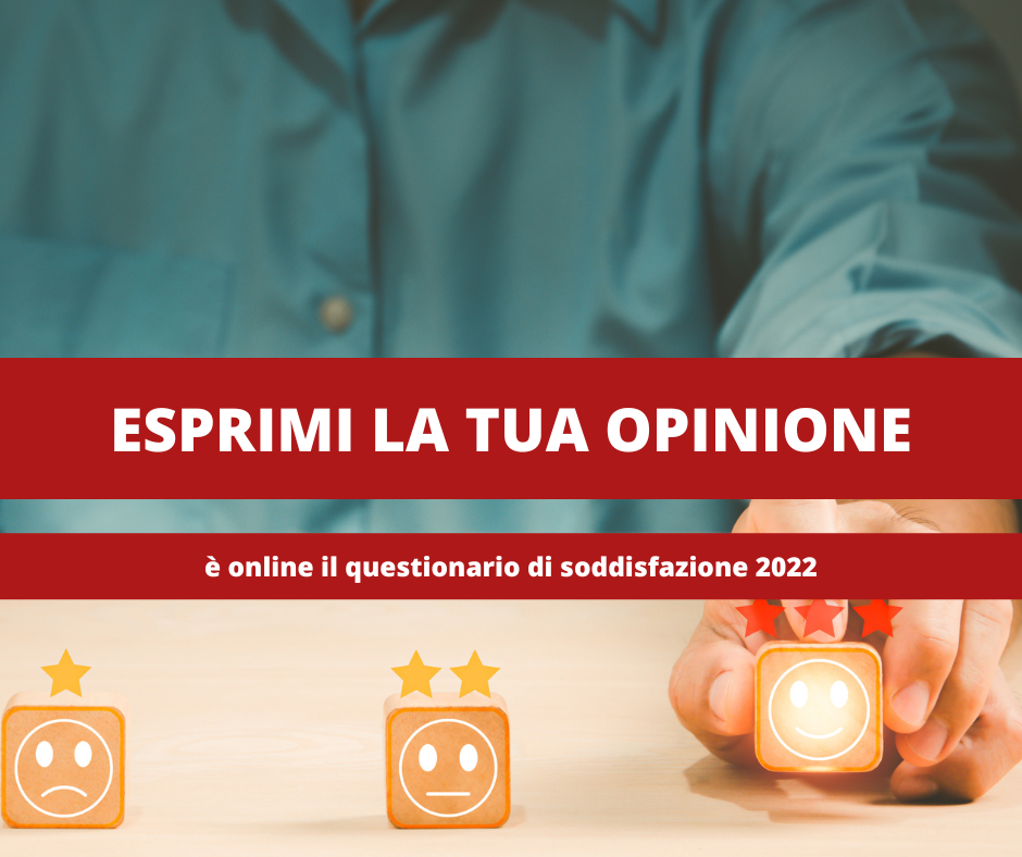 Questionario di soddisfazione 2022 – contribuisci a migliorare i servizi offerti da OIC