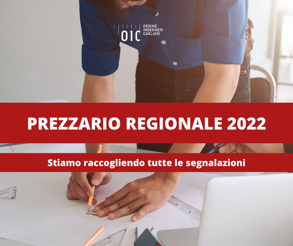 Prezzario Regionale 2022 – Raccogliamo tutte le segnalazioni