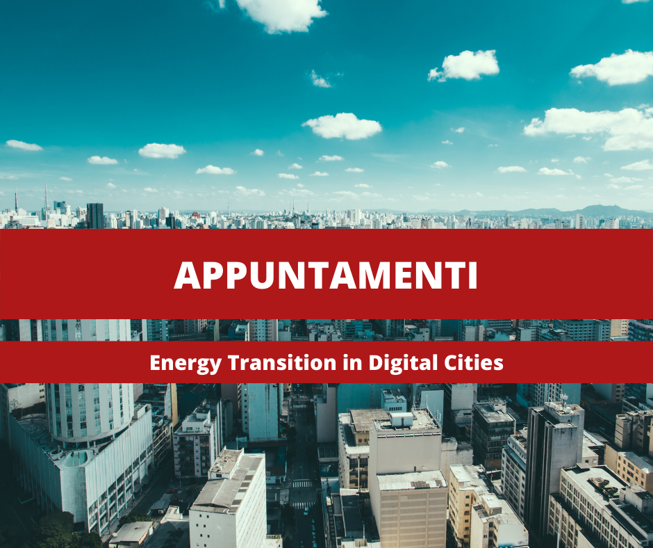 Energy Transition in Digital Cities – 19/23 settembre al T-Hotel