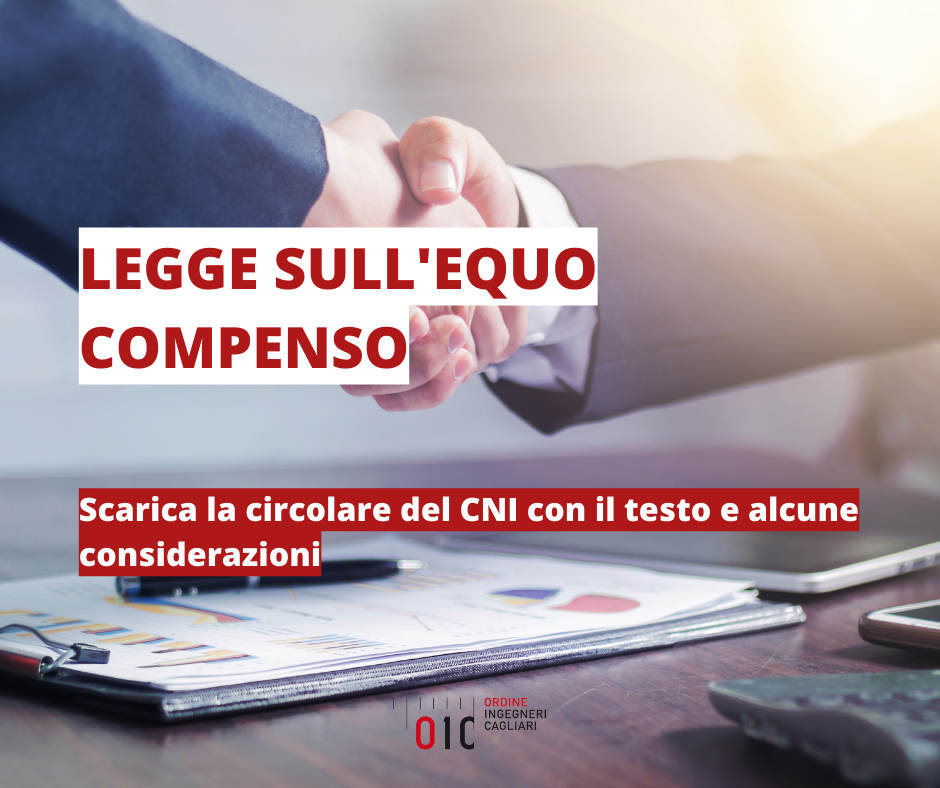 Circolare CNI 47 – Legge sull’Equo Compenso