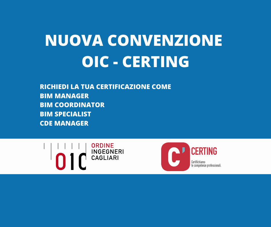 Nuova Convenzione CERTING – BIM
