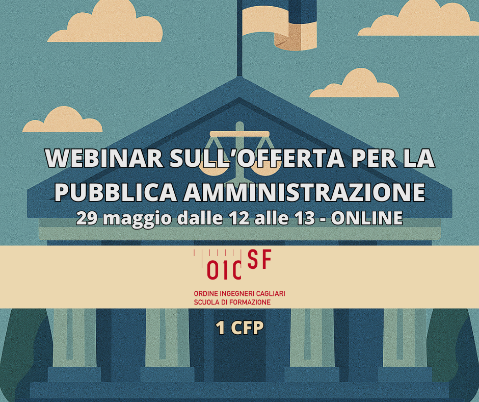 Webinar sull’offerta per la Pubblica Amministrazione – Percorsi formativi per l’innovazione
